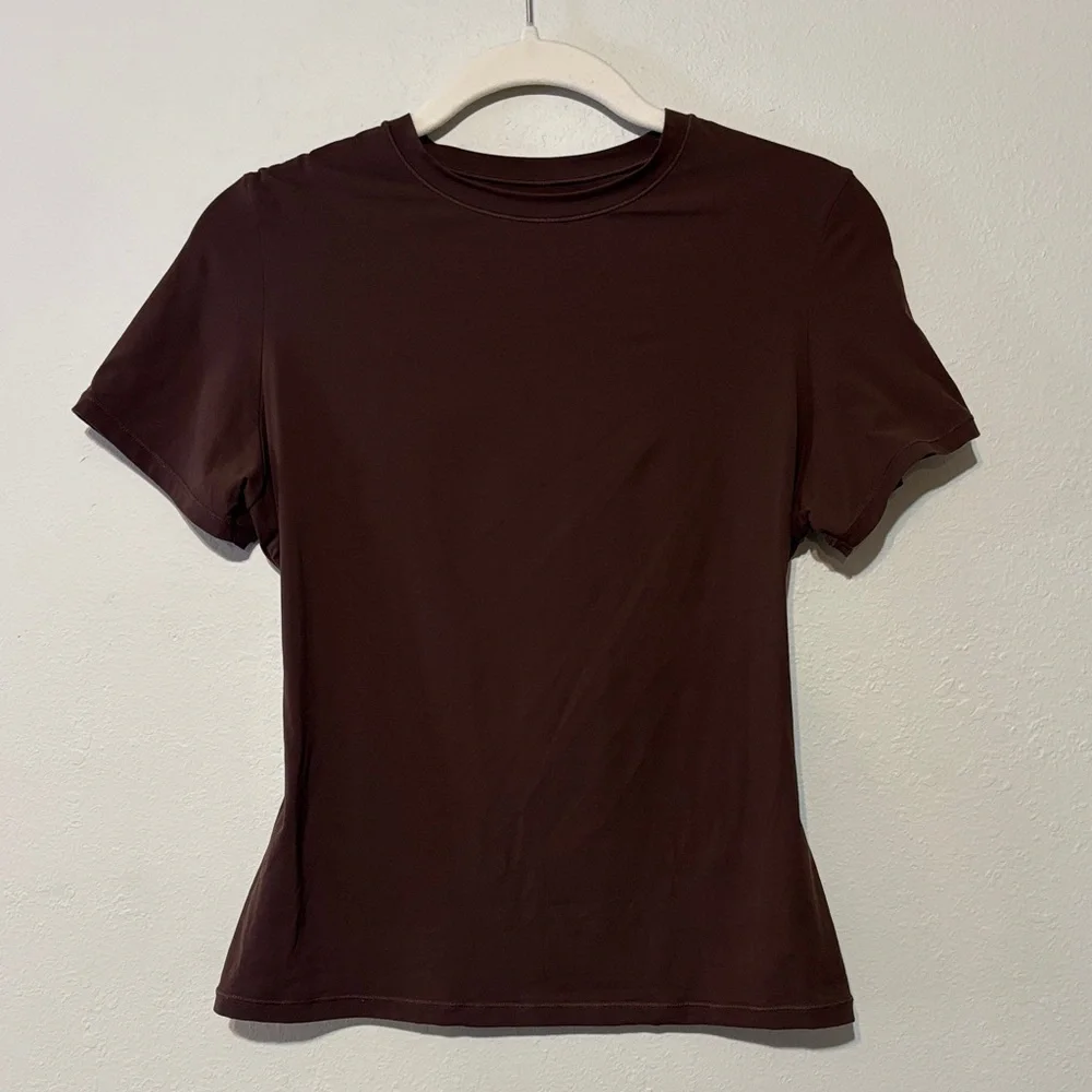 Skims FitsEverybody T-Shirt Cocoa - Picture 2 of 4